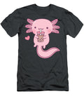Cute Axolotl Loves Boba Tea Stewart Clark T-Shirt