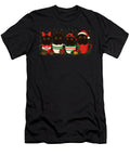 Cute Black Cats Christmas Natalie Lidford T-Shirt