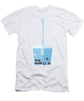 Cute Blue Bubble Tea Boba Tea Sunghyun Park T-Shirt