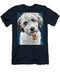 Cute Blue Eyed Aussiedoodle Robert Phelps T-Shirt