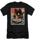 Cute Cat Ramen Noodles Kawaii Anime Vintage Food Zyneu Gangd T-Shirt