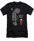 Cute Creepy Sad Does It Hurt Voodoo Doll Goth Girl Shannon Nelson Art T-Shirt