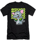 Cute Elephant Eating Avocado Kawaii Neko Anime Dh Bubble T-Shirt