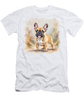 Cute Fawn Colored French Bulldog Frenchie Dog Crista Forest T-Shirt