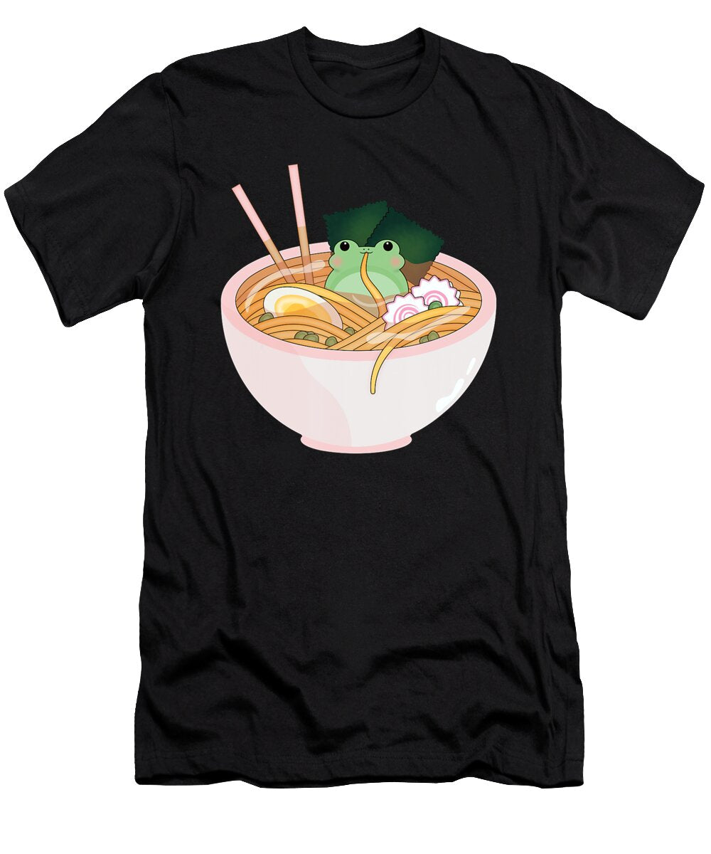 Cute Frog Ramen Felisa Scott T-Shirt