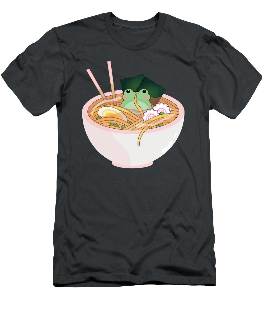 Cute Frog Ramen Hemin Zina T-Shirt