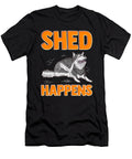 Cute Funny Shed Happens Siberian Husky Puppy Pun the Perfect Presents T-Shirt
