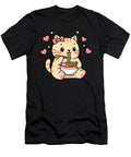 Cute Girls Cat Ramen Kawaii Tea Kawaii Funny Cat Zyneu Gangd T-Shirt