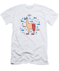 Cute Hand Drawn Illustration of a Lama Tatiana Pankova T-Shirt