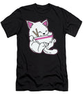 Cute Japanese Anime Ramen Cat Gift Manga Manuel Pichler T-Shirt