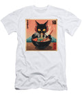 Cute Kawaii Gamer Cat Funny Ramen Retro Japanese Zyneu Gangd T-Shirt