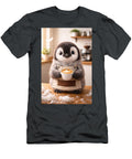 Cute Penguin Barista Holding Coffee Ego Crash T-Shirt