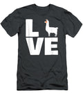 Cute Pet Alpaca Llama Valentines Day Llama Amang Maidi T-Shirt