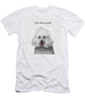 Cute Poodle Art Happiness Comes From Best Friends Bekare Creative T-Shirt