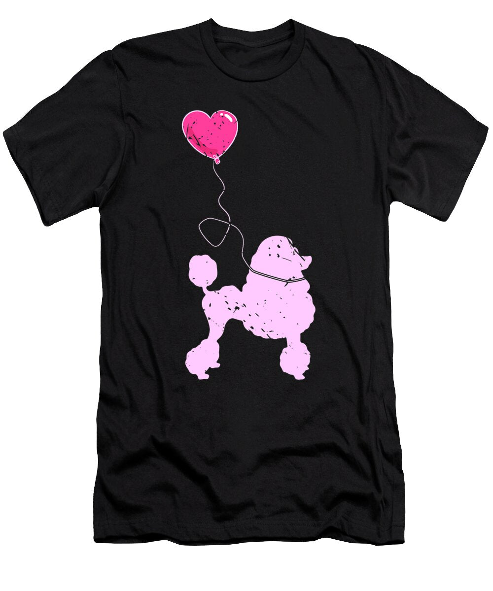Cute Poodle Valentines Day Gift Dog Poodle Dhbubble T-Shirt