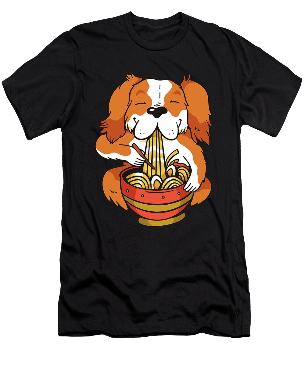 Cute Puppies Lovely Dog Holder Cavalier Ramen Zyneu Gangd T-Shirt