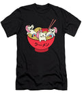 Cute Unicorns Lying in Ramen Noodle Bowl Designed By Vexels T-Shirt