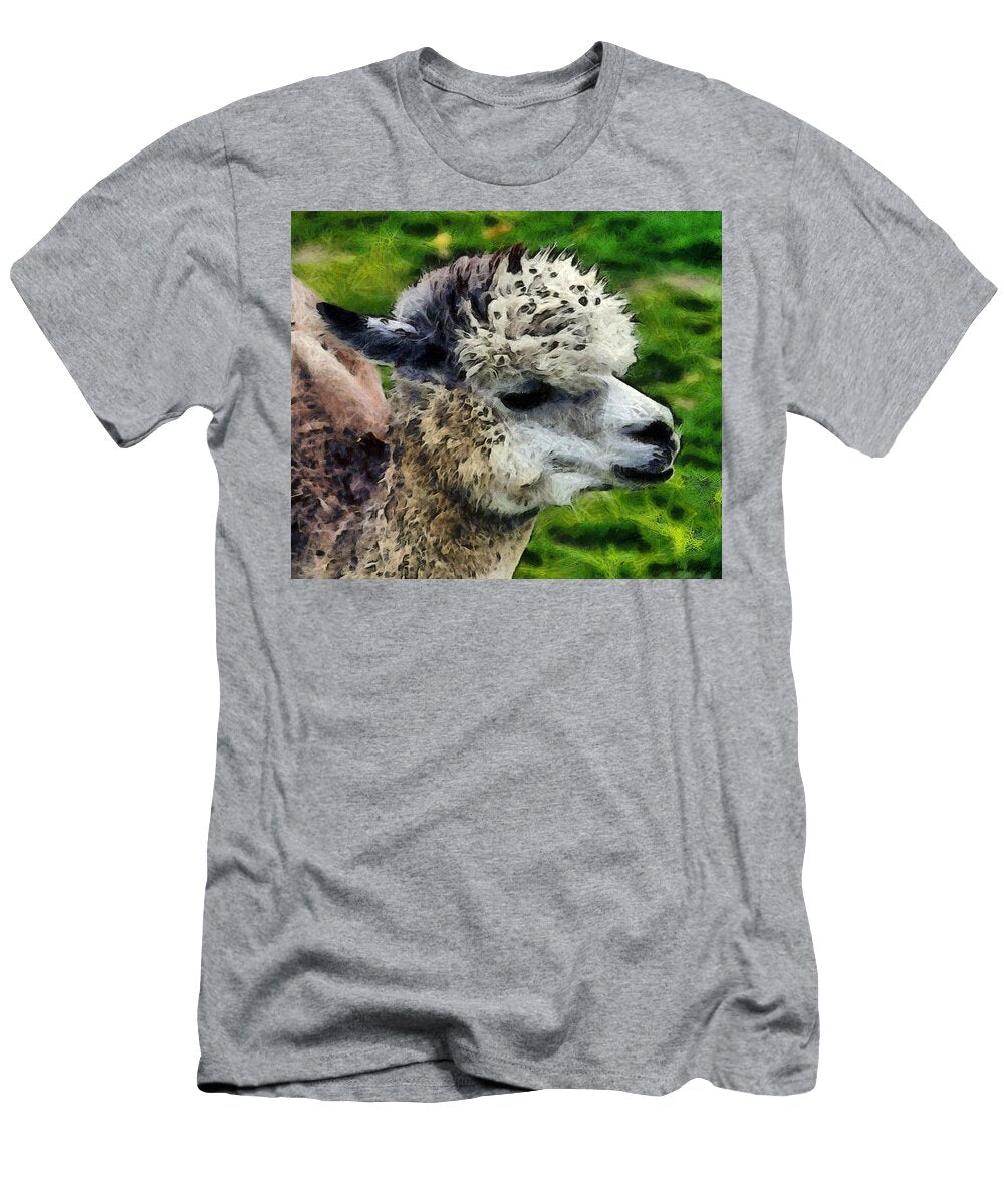 Cute Warm and Fuzzy Alpaca Barbara Snyder T-Shirt