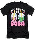 Cute You Had Me At Boba Anime Kawaii Bubble Tea the Perfect Presents T-Shirt