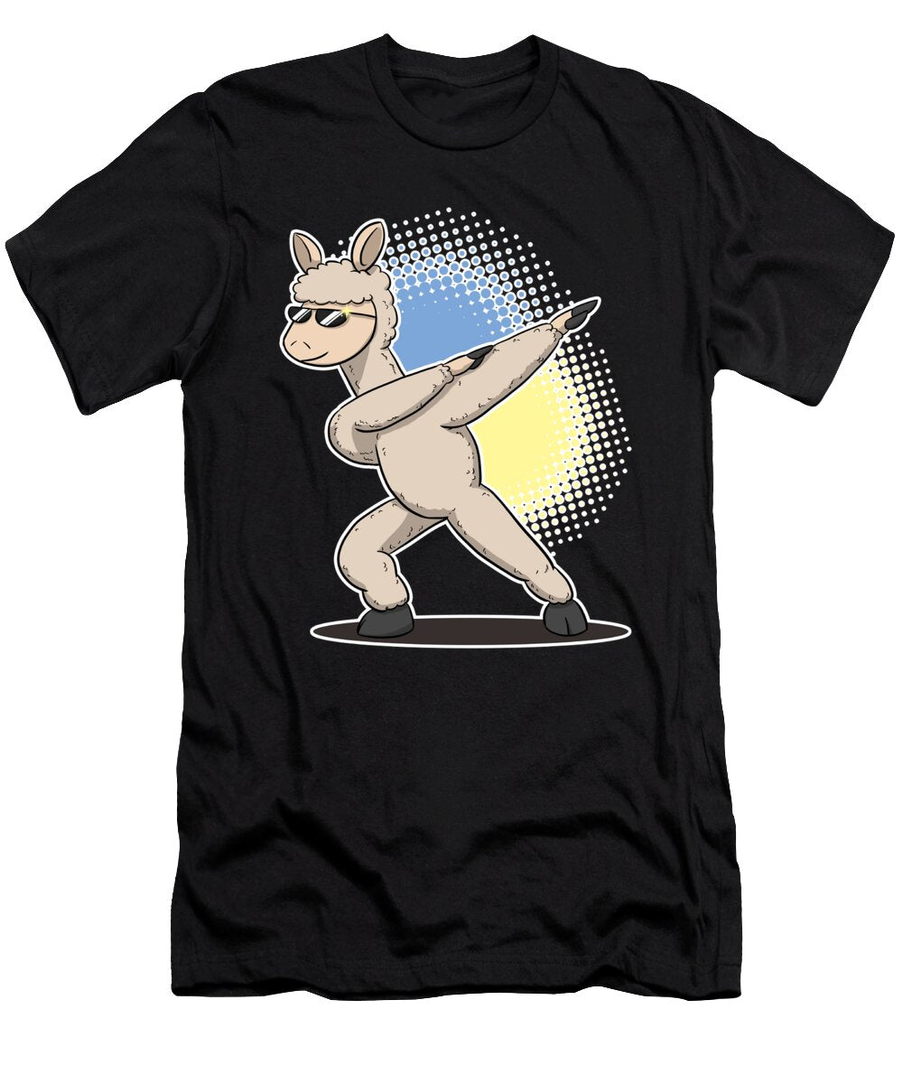 Dabbing Alpaca Steven Zimmer T-Shirt