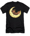 Dachshund Sleeping in Half Moon Silhouette Designed By Vexels T-Shirt