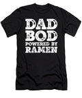 Dad Bod Powered By Ramen Funny Food Lovers Father Figure Gifts Idea Orange Pieces T-Shirt