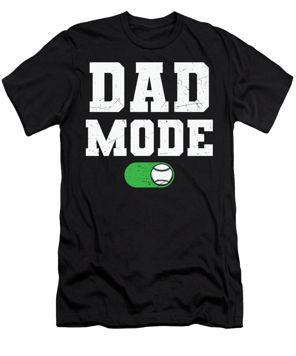 Dad Mode Baseball Sambel Pedes T-Shirt