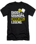 Daddy Grandpa Dinking Legend Funny Pickleball Lisa Stronzi T-Shirt