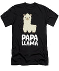 Daddy Llama Men Boys Llama Gift Papa Llama Eq Designs T-Shirt