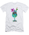 Daiquiri Dance Tropical Cocktail Art Sharon Cummings T-Shirt