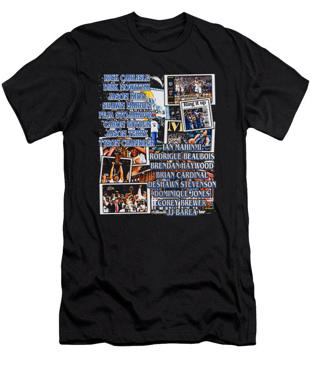 Dallas 2011 NBA Champions Team Ozlem Altin T-Shirt