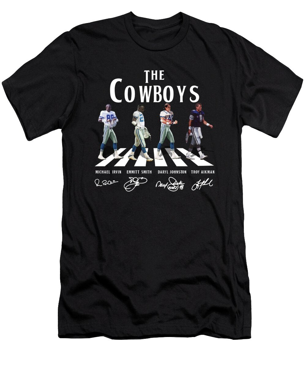Dallas Cowboys Abbey Road Signature Th T-Shirt