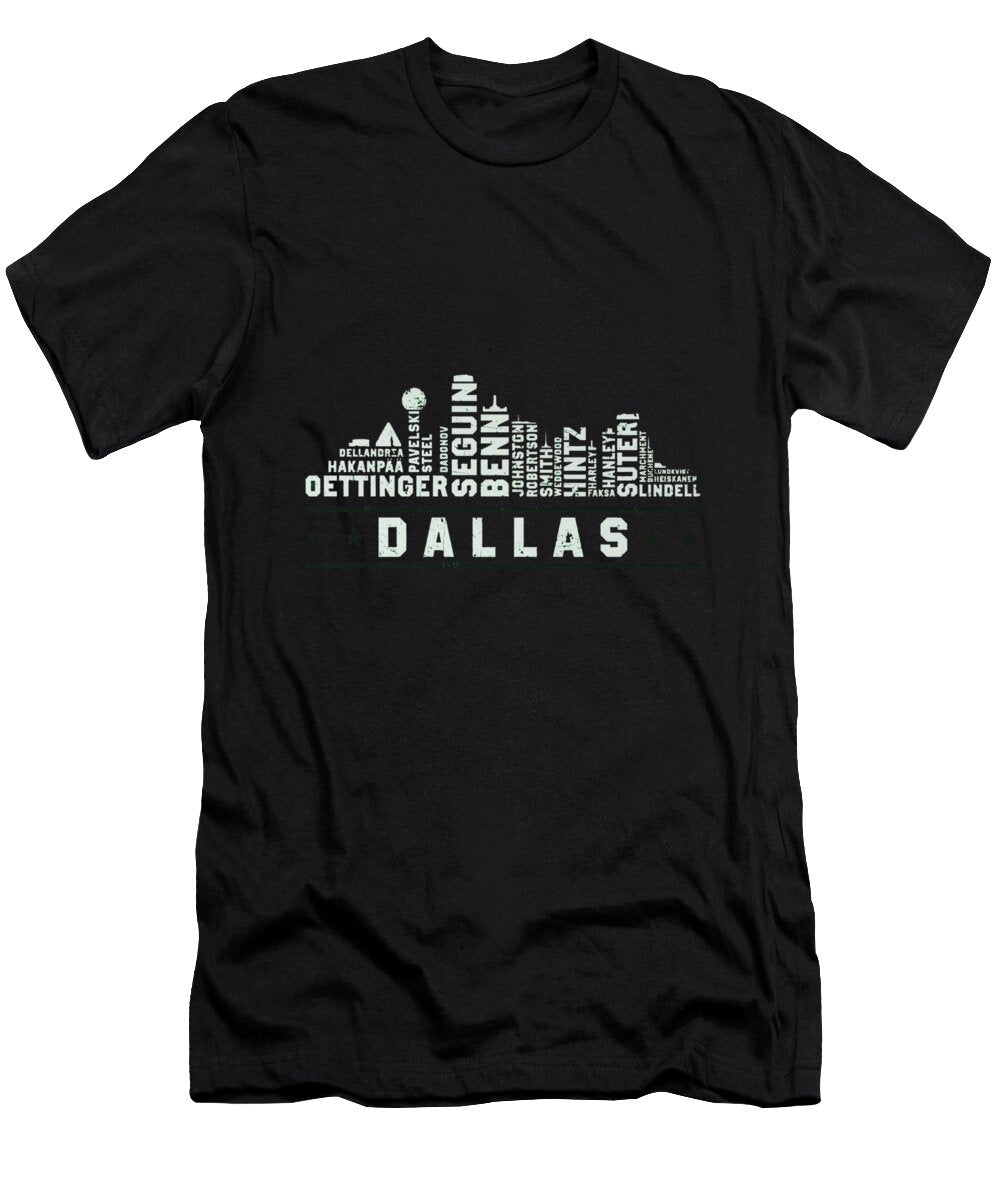Dallas Hocket Roster Skyline 23 Ihsan Sirin T-Shirt