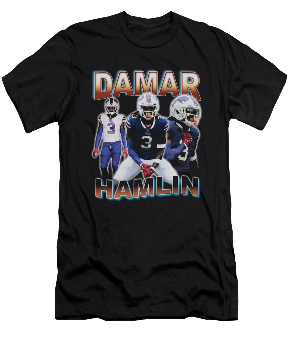 Damar Hamlin Vintage Collage Ozlem Altin T-Shirt