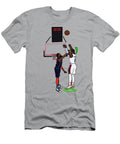 Damian Lillard Hits a Green Light Over Paul George Ftw Emas Prayoga T-Shirt