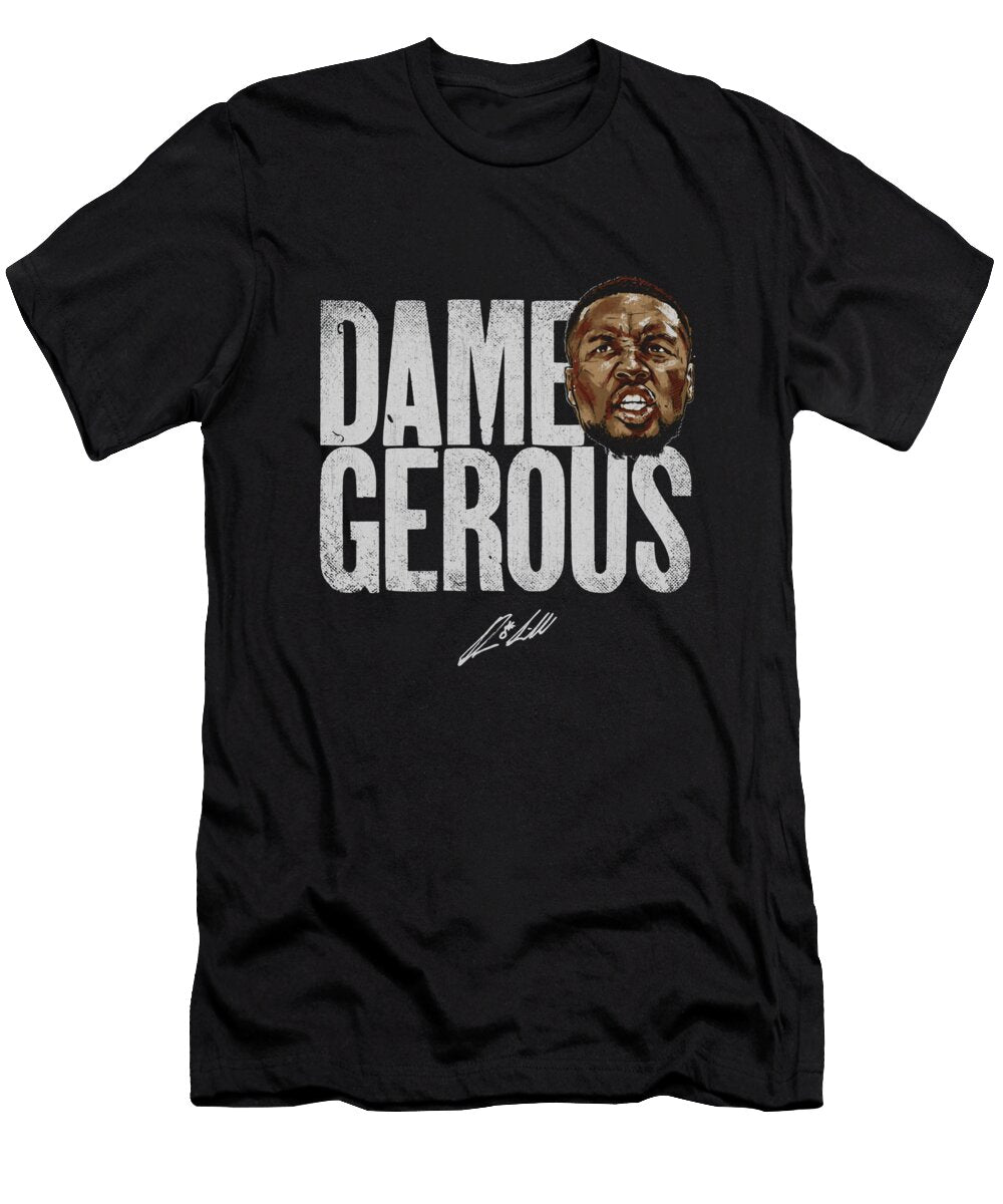 Damian Lillard Milwaukee Dame Gerous Ihsan Sirin T-Shirt