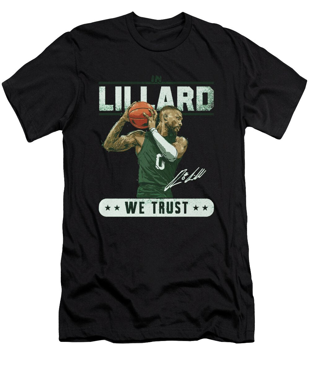 Damian Lillard Milwaukee Trust Ihsan Sirin T-Shirt