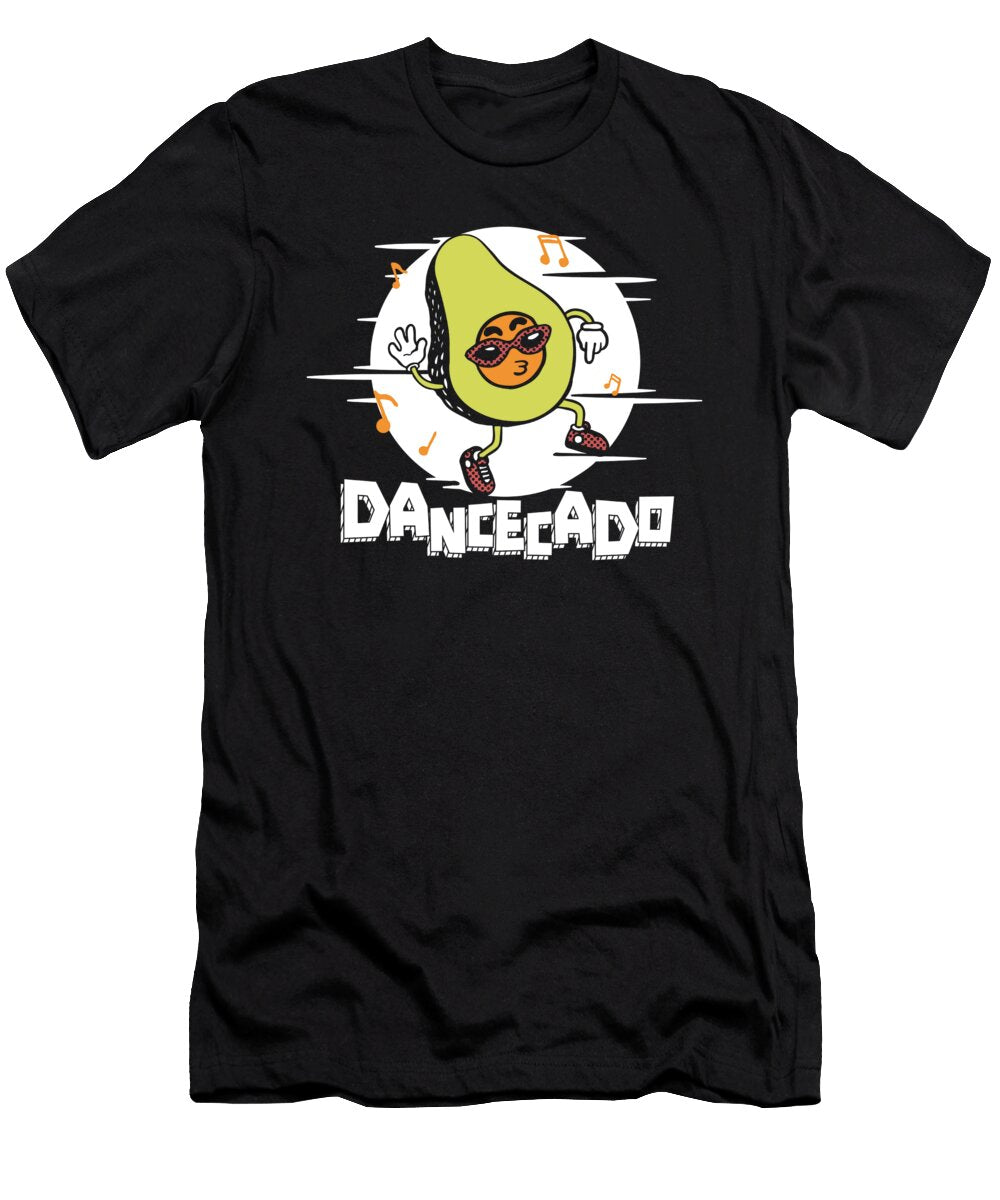 Dancing Avocado Moves Dance Dancer Crazy Squirrel T-Shirt