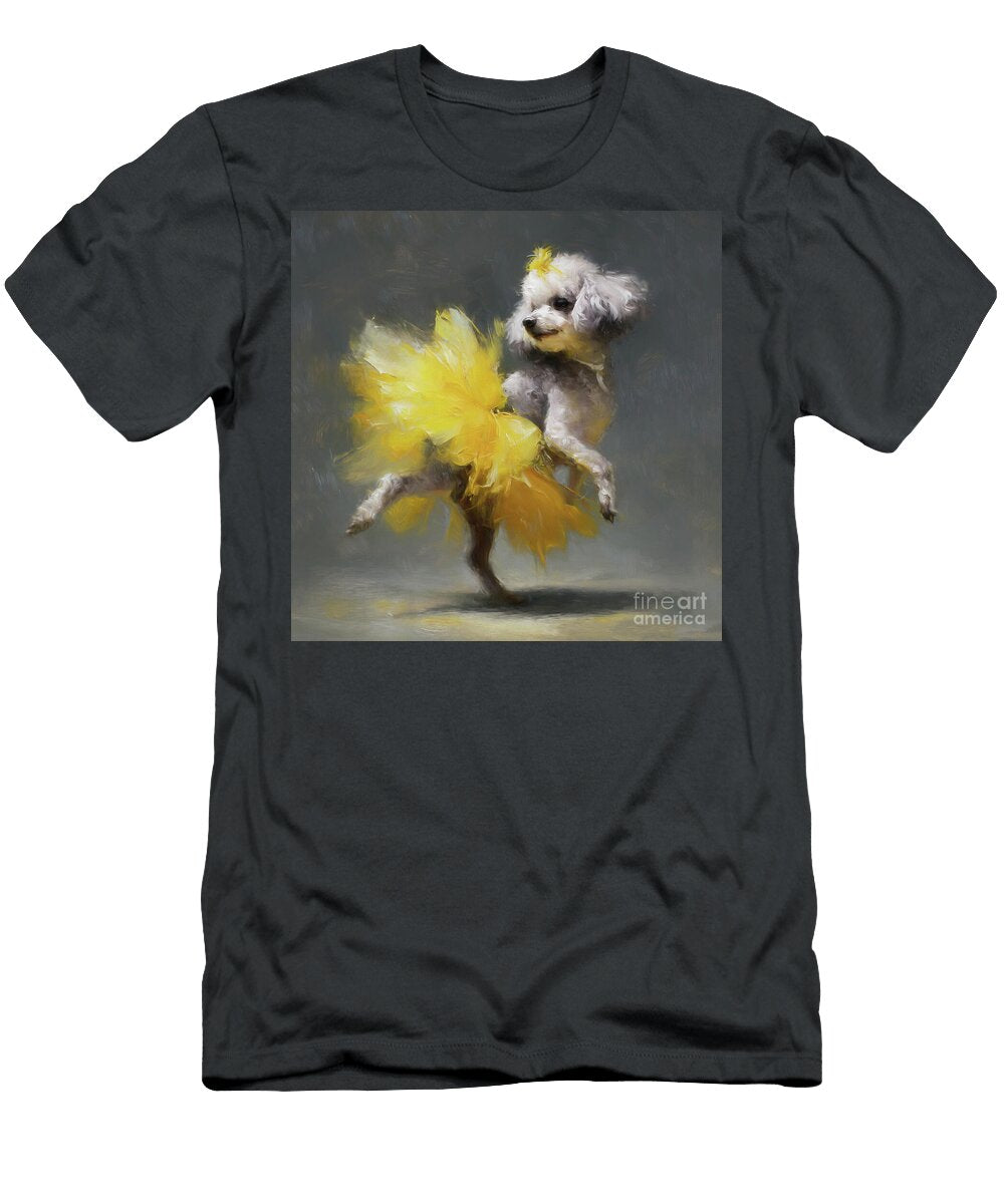 Dancing Poodle Tina Lecour T-Shirt