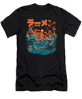 Dark Great Ramen Off Kanagawa Lambert Block T-Shirt