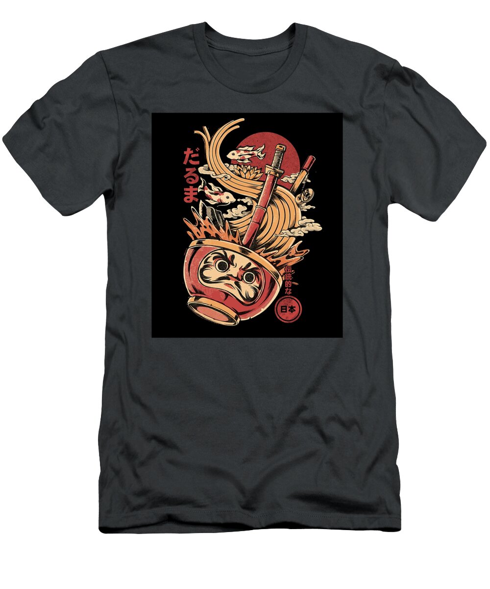 Daruma S Ramen Tine Kampf T-Shirt