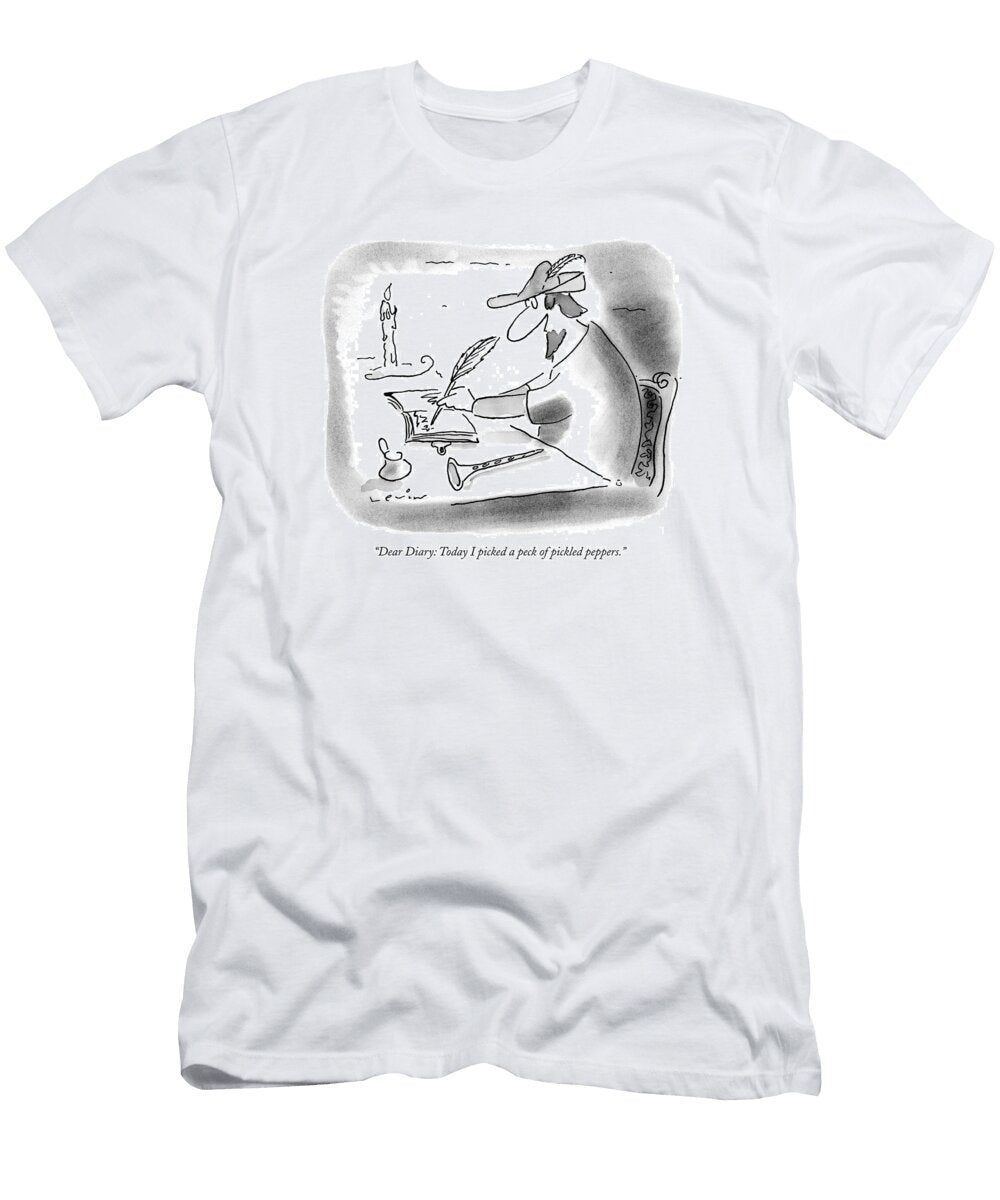 Dear Diary Today I Picked a Peck of Pickled Arnie Levi T-Shirt