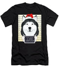 Dear Santa I Can Explain Siberian Husky Christmas Maximus Designs T-Shirt