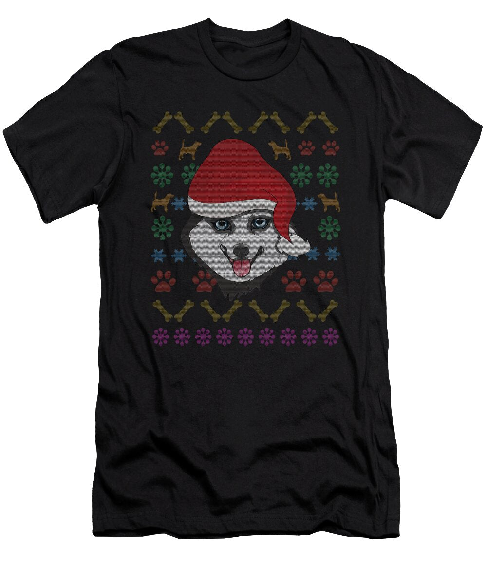 December 2022 Dog Husky Kawaii Cute Christmas Shirtom T-Shirt