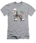 Decorative White Poodle Debra Miller T-Shirt