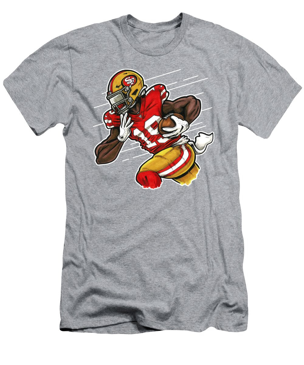 Deebo Samuel Gold Richard Miller T-Shirt