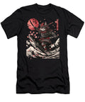 Deep Sea Diver Cat Riding a Submarine Dnt Prints Art T-Shirt