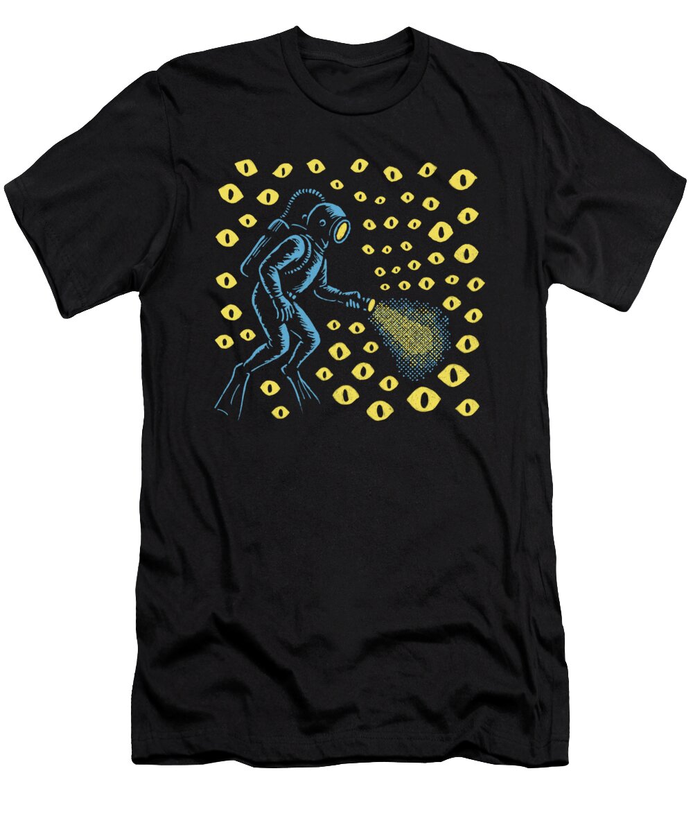 Deep Sea Diver Crystal Mathus T-Shirt