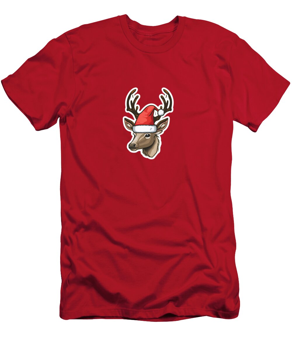 Deer with Hat Painting Kailooma X Thedol T-Shirt