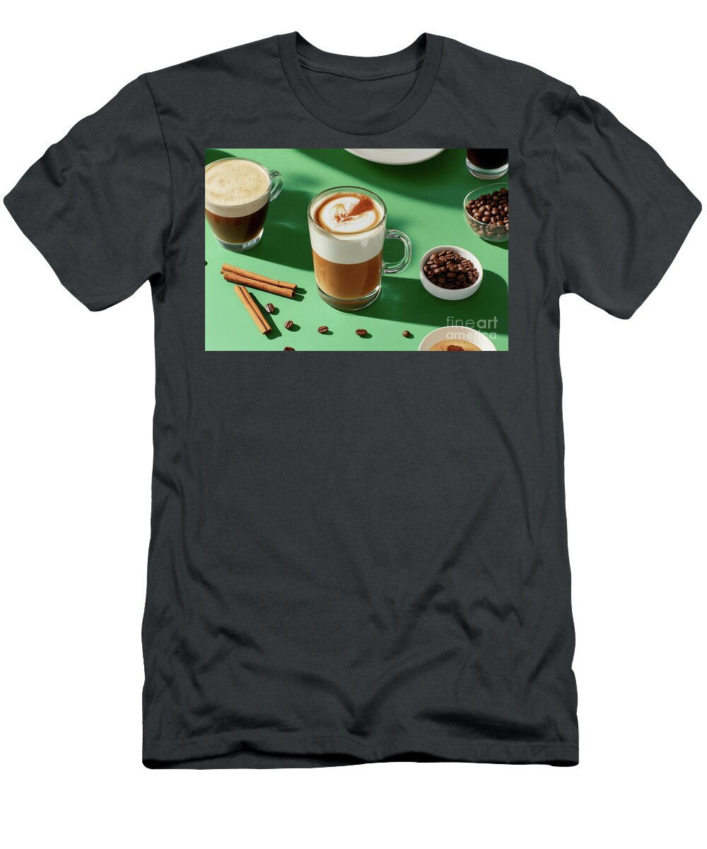 Delicious Coffee Drinks on a Table Beautiful Things T-Shirt